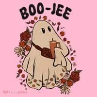 Boo Jee Fall Halloween Ghost Funny T-Shirt thumb 7