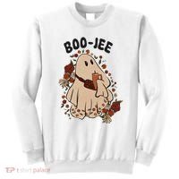 Boo Jee Fall Halloween Ghost Funny Sweatshirt thumb 0