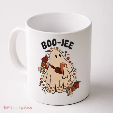 Boo Jee Fall Halloween Ghost Funny Coffee Mug