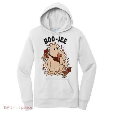 Boo Jee Fall Halloween Ghost Funny Women's Hoodie