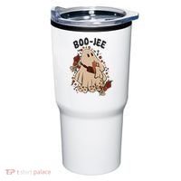 Boo Jee Fall Halloween Ghost Funny Tumbler thumb 0