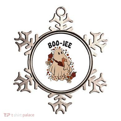 Boo Jee Fall Halloween Ghost Funny Ornament