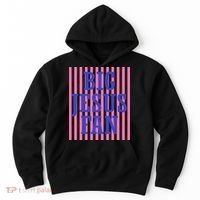 Big Jesus Fan Faith Striped Hoodie thumb 0