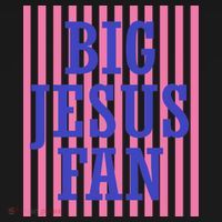 Big Jesus Fan Faith Striped Bucket Hat thumb 4