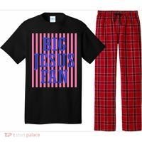 Big Jesus Fan Faith Striped Pajama Set thumb 0