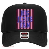 Big Jesus Fan Faith Striped Hat thumb 0