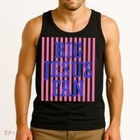 Big Jesus Fan Faith Striped Tank Top thumb 3