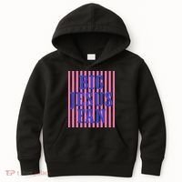 Big Jesus Fan Faith Striped Kids Hoodie thumb 0