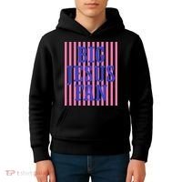 Big Jesus Fan Faith Striped Kids Hoodie thumb 4