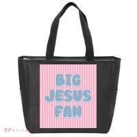 Big Jesus Fan Tote Bag thumb 0