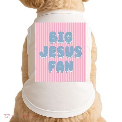 Big Jesus Fan Doggie Tank