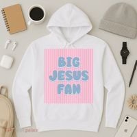 Big Jesus Fan Hoodie thumb 3