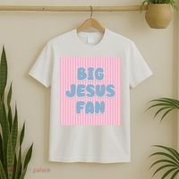 Big Jesus Fan T-Shirt thumb 2