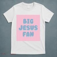 Big Jesus Fan T-Shirt thumb 5