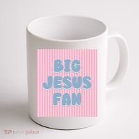 Big Jesus Fan Coffee Mug thumb 1