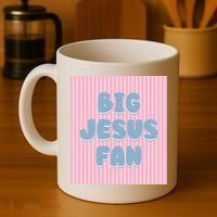 Big Jesus Fan Coffee Mug thumb 4