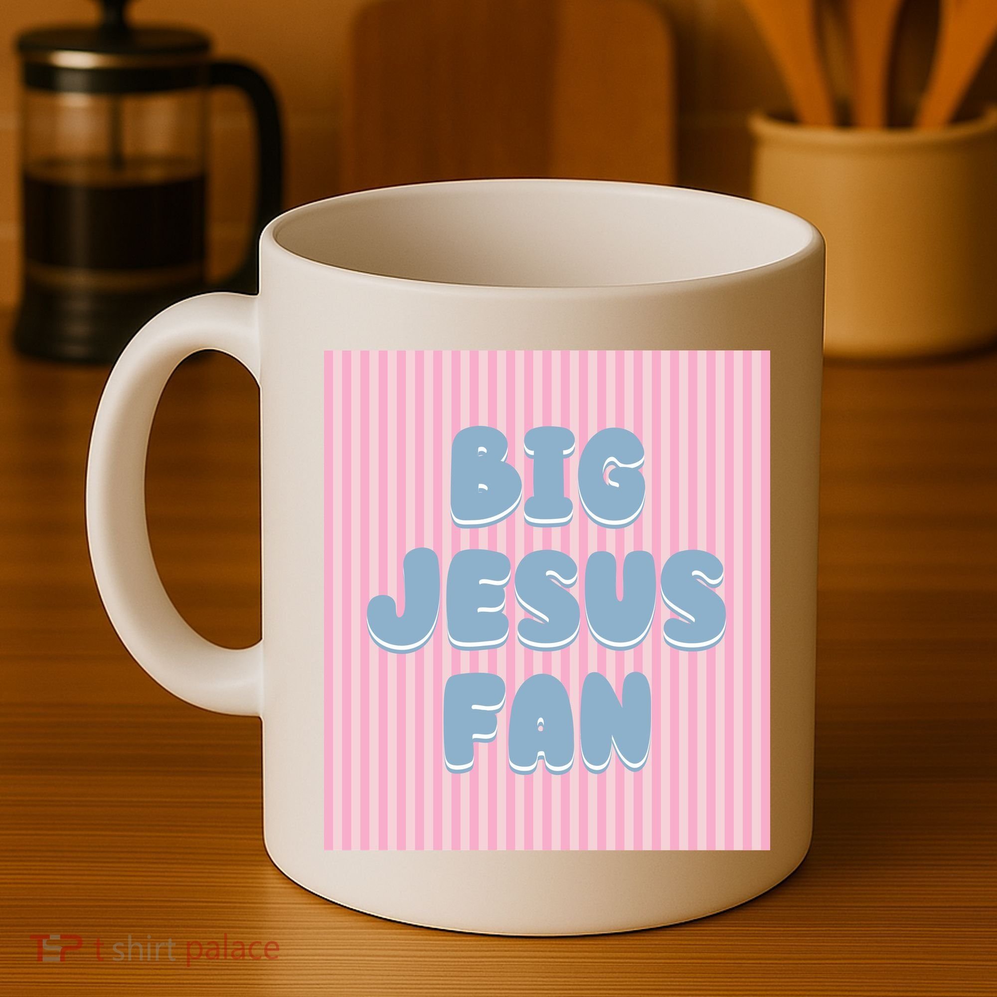 Big Jesus Fan Coffee Mug