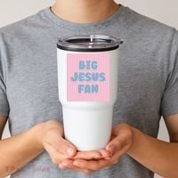 Big Jesus Fan Tumbler thumb 2
