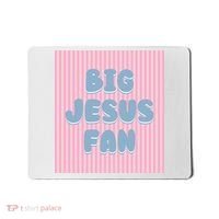 Big Jesus Fan Mousepad thumb 0
