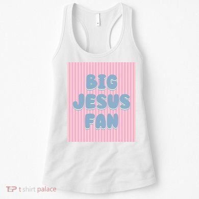 Big Jesus Fan Women's Tank Top