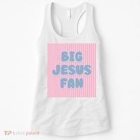 Big Jesus Fan Women's Tank Top thumb 0