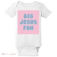 Big Jesus Fan Baby Bodysuit thumb 0