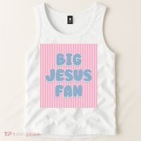 Big Jesus Fan Tank Top thumb 2
