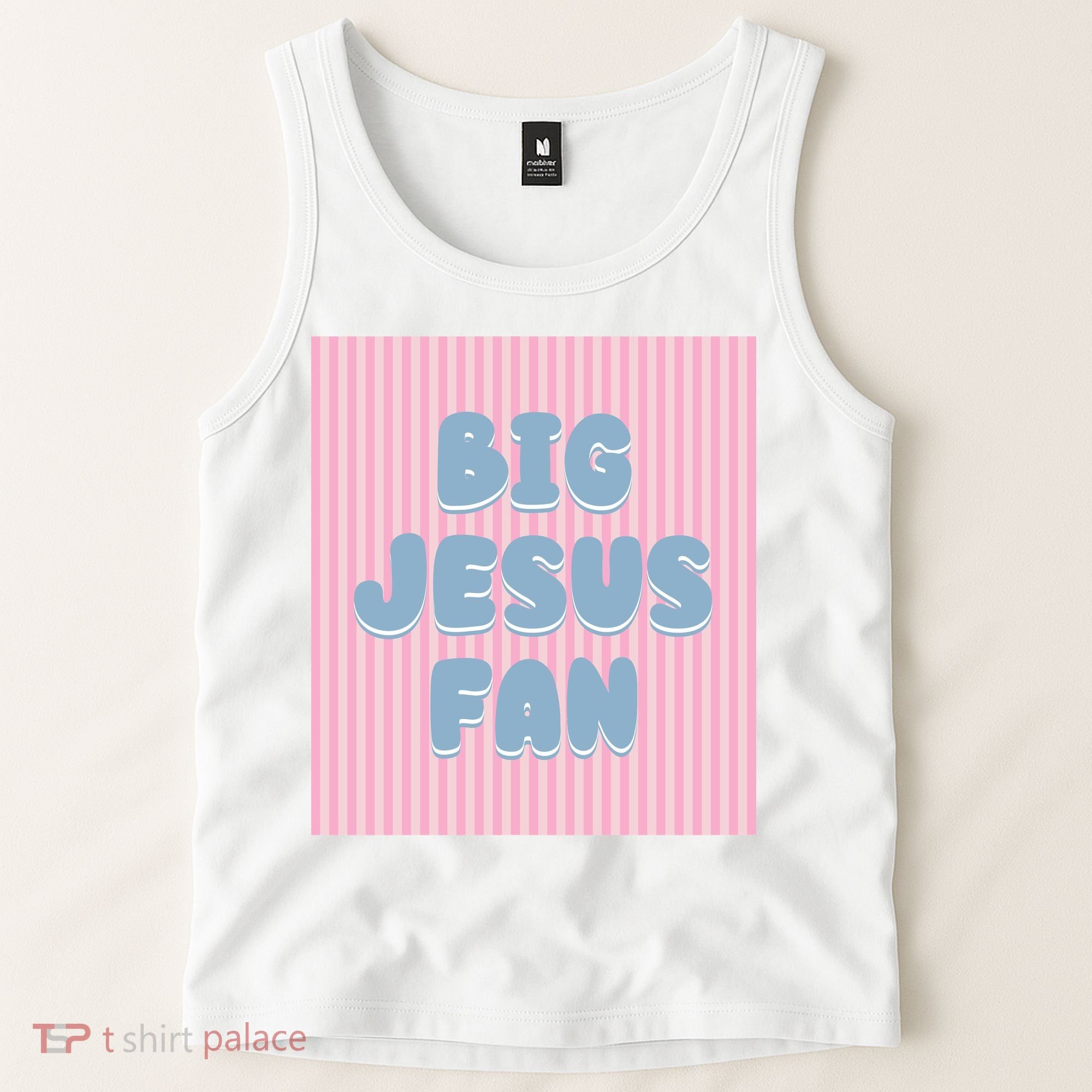 Big Jesus Fan Tank Top