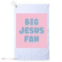 Big Jesus Fan Golf Towel thumb 0