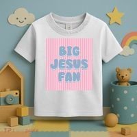 Big Jesus Fan Toddler T-Shirt thumb 3