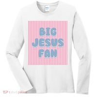 Big Jesus Fan Women's Long Sleeve Shirt thumb 0