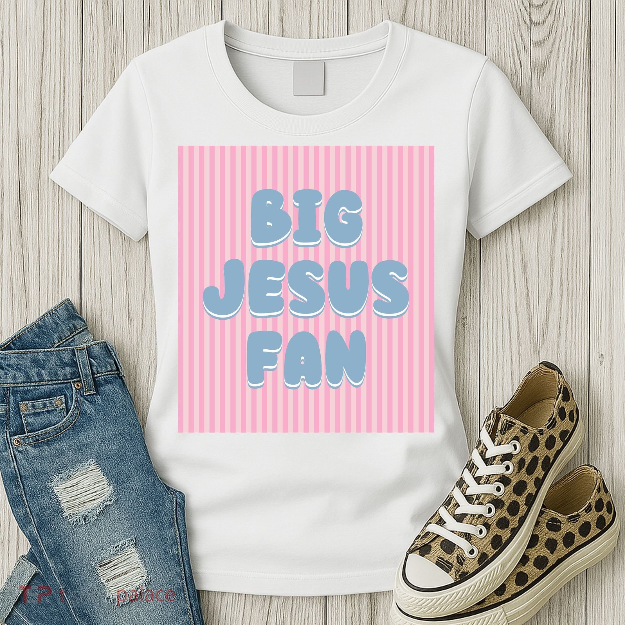 Big Jesus Fan Women's T-Shirt