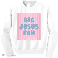 Big Jesus Fan Kids Sweatshirt thumb 0
