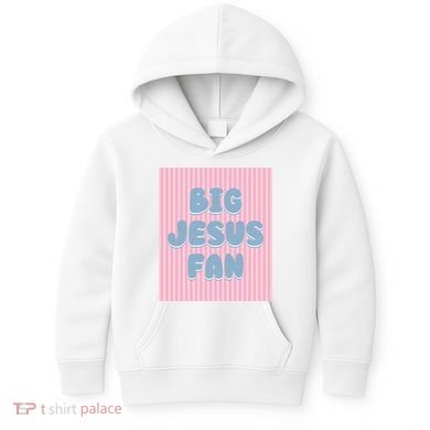 Big Jesus Fan Kids Hoodie