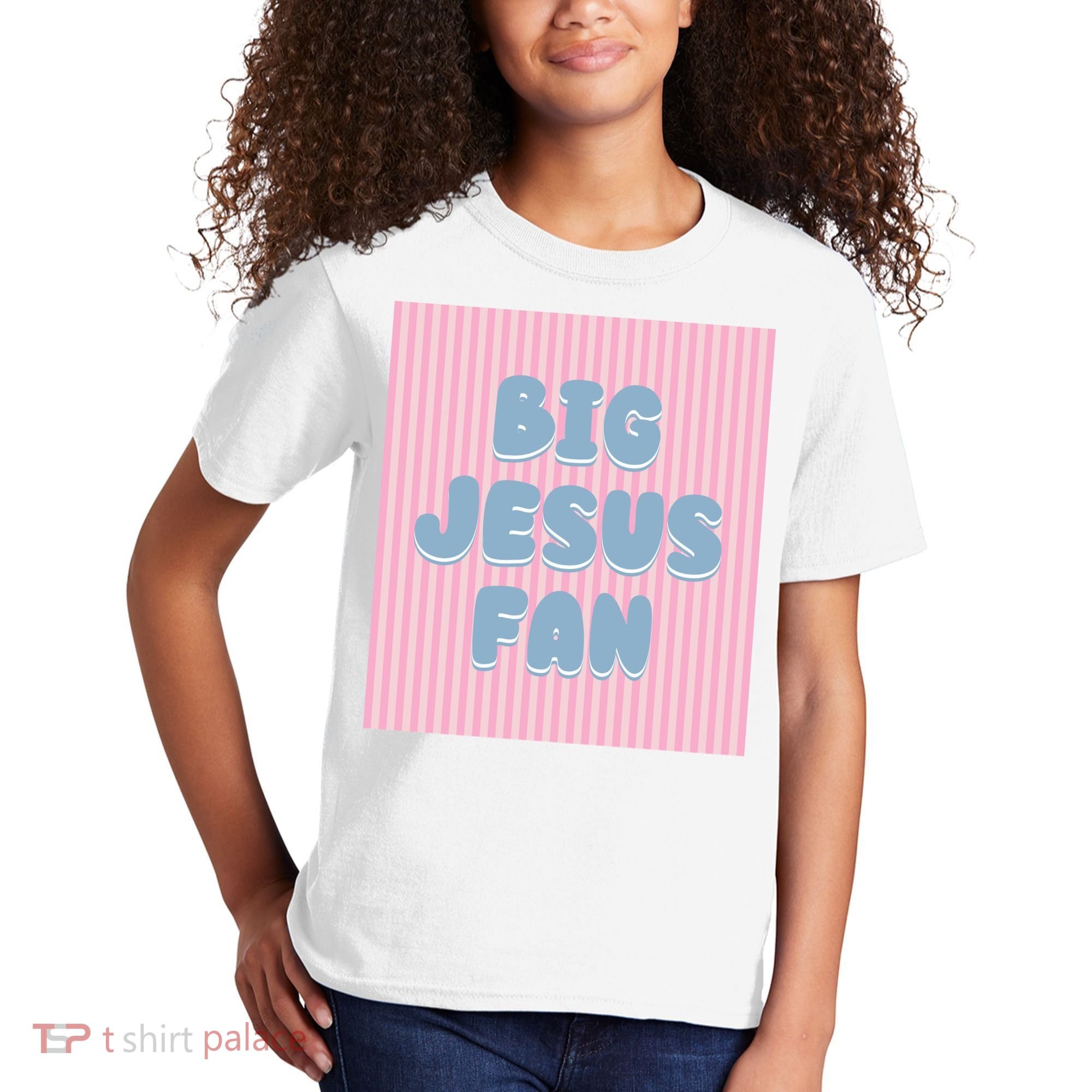 Big Jesus Fan Kids T-Shirt
