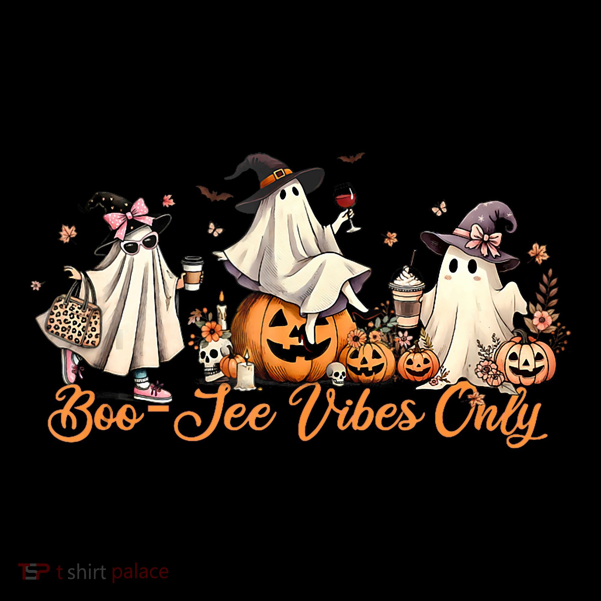 Boo Jee Ghost Ice Coffee Coquette Bow Halloween Women Girl Coffee Mug