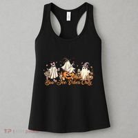 Boo Jee Ghost Ice Coffee Coquette Bow Halloween Women Girl Women's Tank Top thumb 3