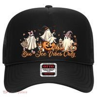 Boo Jee Ghost Ice Coffee Coquette Bow Halloween Women Girl Hat thumb 0
