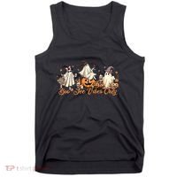Boo Jee Ghost Ice Coffee Coquette Bow Halloween Women Girl Tank Top thumb 0