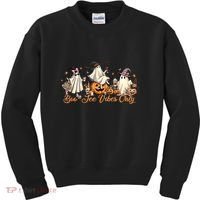 Boo Jee Ghost Ice Coffee Coquette Bow Halloween Women Girl Kids Sweatshirt thumb 0