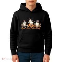 Boo Jee Ghost Ice Coffee Coquette Bow Halloween Women Girl Kids Hoodie thumb 4