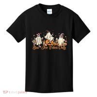 Boo Jee Ghost Ice Coffee Coquette Bow Halloween Women Girl Kids T-Shirt thumb 0