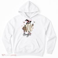Boo Jee Ghost Ice Coffee Coquette Bow Halloween Women Girl Hoodie thumb 0