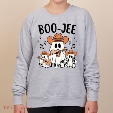 Boo Jee Ghost Funny Halloween Women's Sweatshirt