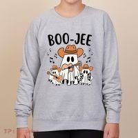Boo Jee Ghost Funny Halloween Women's Sweatshirt thumb 0