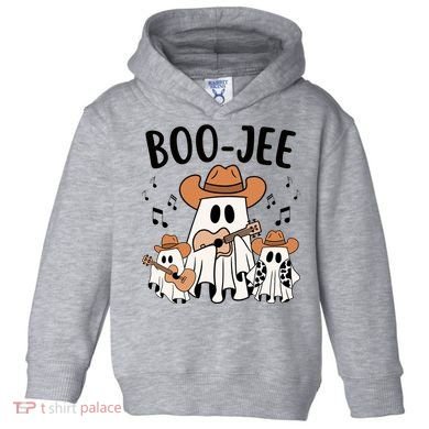 Boo Jee Ghost Funny Halloween Toddler Hoodie