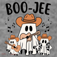 Boo Jee Ghost Funny Halloween Toddler Hoodie thumb 2