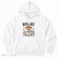 Boo Jee Ghost Funny Halloween Hoodie thumb 0