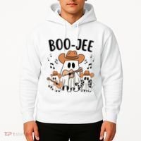 Boo Jee Ghost Funny Halloween Hoodie thumb 2