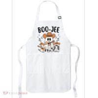 Boo Jee Ghost Funny Halloween Apron thumb 0